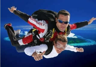  Salto tándem en Saint Tropez 